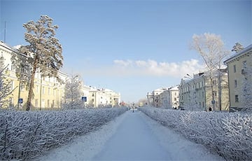 В российском Ангарске почти 170 тысяч человек замерзают при -32°C