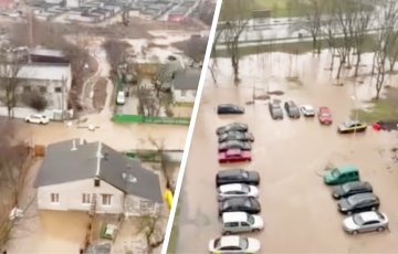 В Минске в декабре случилось «наводнение»