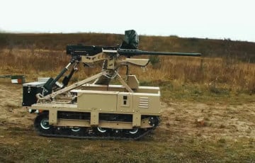 Наземны дрон ЗСУ знішчыў штурмавую групу акупантаў