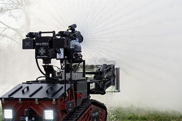 Франция подарила Украине 40 роботов-пожарных