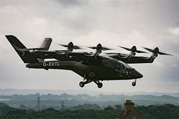 У Брытаніі абвясцілі пра з’яўленне лятаючых таксі