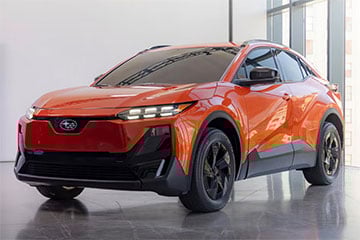 Subaru паказала свой самы даступны электрамабіль