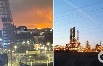 БПЛА разбомбили Ярославский НПЗ в России