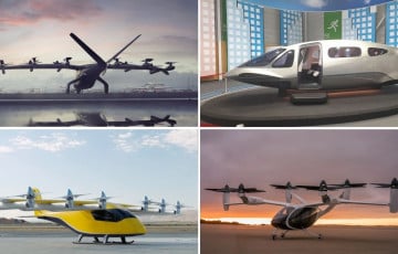 Топ-5 аэратаксі, якія зменяць свет