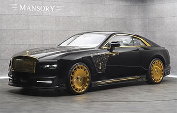 Залаты эксклюзіў: прадстаўлены самы раскошны электрамабіль у свеце