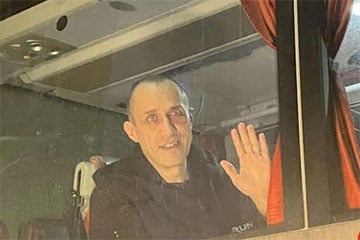 Как в Варшаве встречали белорусских политзаключенных