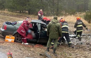 У Гродзенскай вобласці адбылося сур'ёзнае ДТЗ