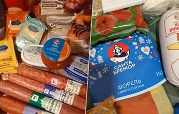 Беларусы паказваюць падарункі з працы