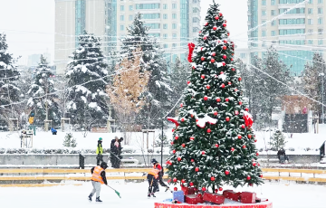 В Беларусь идут рождественские метели