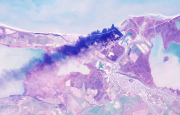 Удар по порту «Темрюк» в Краснодарском крае РФ: последствия видны из космоса