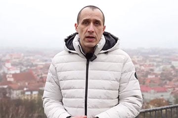Павел Северинец записал первое видео после освобождения