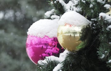 Как выглядит Минск после ночного снегопада