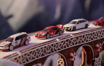 Audi выпусціла святочнае відэа з мініяцюрнымі аўтамабілямі
