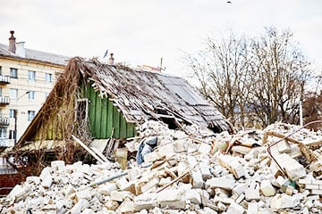 У Мінску знеслі квартал прыватнай забудовы