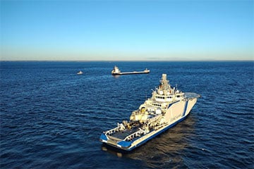 В Финском заливе задержали отправившееся из России судно