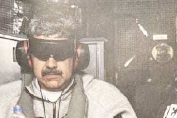 Опубликовано первое фото захваченного Мадуро