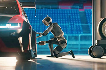 Hyundai планирует привлечь 30 тысяч гуманоидных роботов к работе на заводах