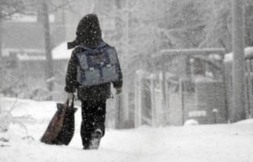 В Беларуси из-за циклона «Улли» отменяют занятия в школах