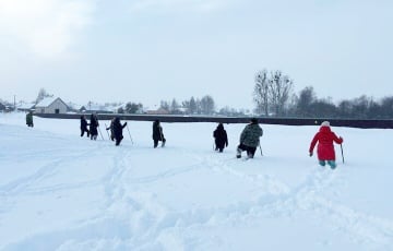 Под Столином мужчина замерз насмерть в снегопад