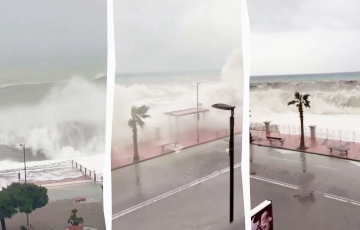 На Італію абрынуўся магутны цыклон