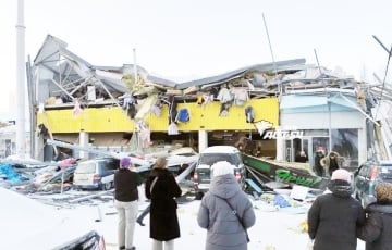 У расійскім Новасібірску абрынуўся дах гандлёвага цэнтра