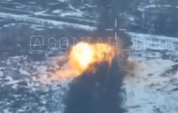 Украинский МиГ-29 авиабомбой разнес базу россиян