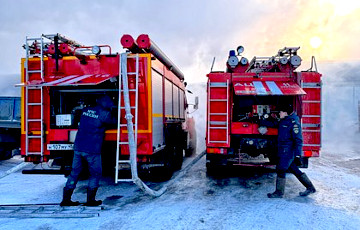 Russia's Penza Is Engulfed In A Massive Fire After A Drone Attack