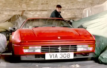 Обнаружен суперкар Ferrari 80-х с пробегом 1400 километров