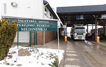 На літоўска-беларускай мяжы аднавілі афармленне грузавікоў