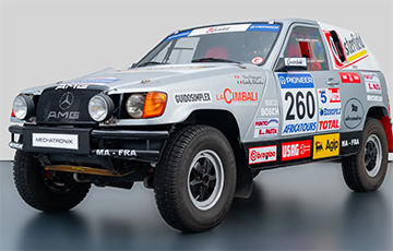 На продаж выстаўлены рэдкі і незвычайны Mercedes G600