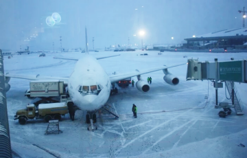 В Германии случился коллапс из-за снега