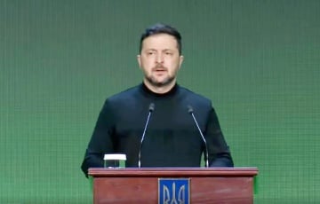 Зяленскі назваў колькасць расійскіх мэтаў, якія за год былі паражаныя дронамі