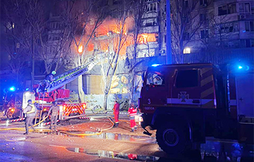 Fires Rage In Odessa Because Of The Attack Of Russian "Shaheds"