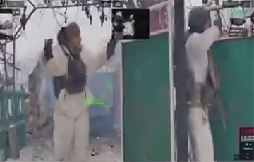 Российские оккупанты дружно сдались в плен роботу ВСУ