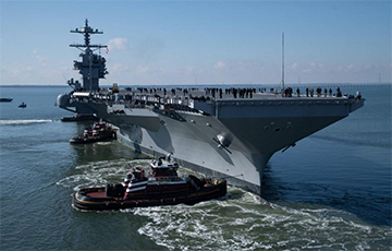 США впервые вывели в море новый суперавианосец