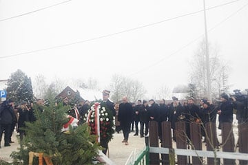 В Залешанах почтили память жертв рейда Бурого