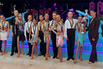 Юные танцоры из Беларуси победили на старейшем чемпионате по бальным танцам в Великобритании