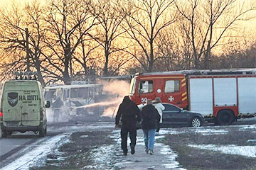 Россия ударила по автобусу с шахтерами в Днепропетровской области