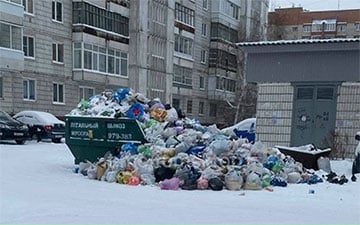 Российский Томск накрыл мусорный коллапс