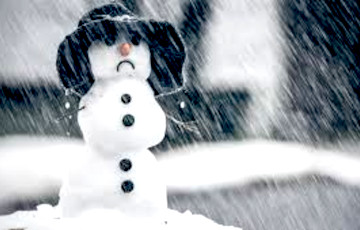 Беларусь накрыюць сняг, туман і галалёд