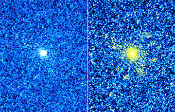 Навукоўцы зафіксавалі беспрэцэдэнтную з'яву ў космасе