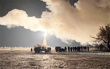 Момент запуска украинских ракет «Фламинго» попал на видео