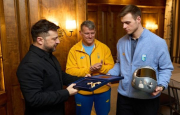 Зяленскі асабіста сустрэўся з Гераскевічам і ўручыў яму ордэн Свабоды