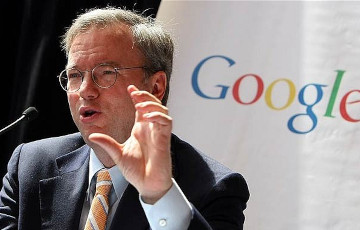 Экс-кіраўнік Google пасля візіту ва Украіну агучыў прагнозы на будучыню