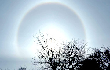 Над Минском заметили редкое атмосферное явление