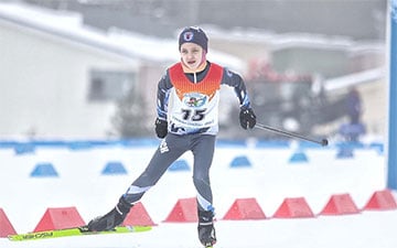 Девятилетняя дочь Домрачевой и Бьерндалена взяла серебро на соревнованиях в Раубичах