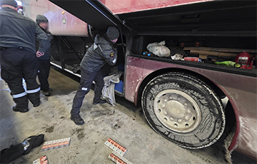 В Литве на границе удивились, что в автобусе из Беларуси приехало очень мало пассажиров
