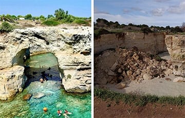 В Италии обрушилась знаменитая «Арка влюбленных»