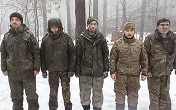 Пятеро оккупантов сдались в плен после обращения своих сослуживцев