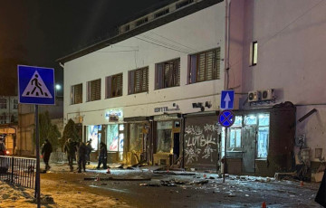 Теракт во Львове: появилось видео с места взрыва